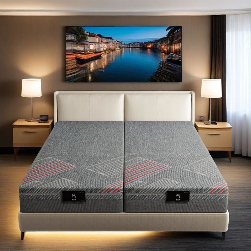 King Size Hypoallergenic Memory Foam Mattress 10 Inch With Massage Function