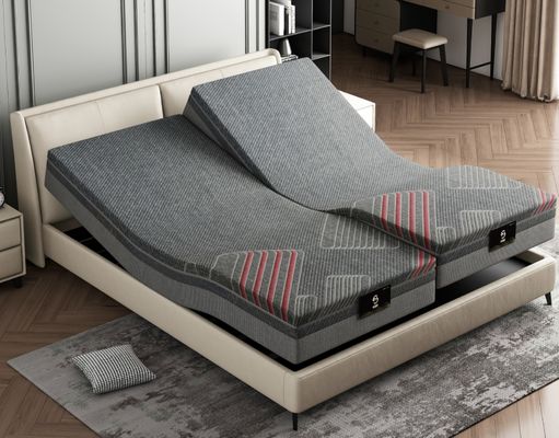OEM ODM M300 Sleep Smart Mattress With Child Safety Lock Couples / Double Bed Massage