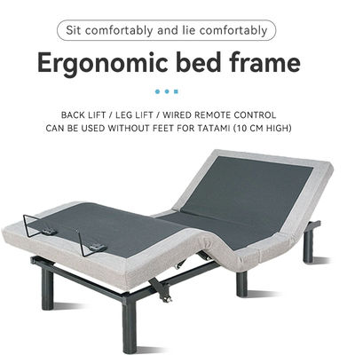 OEM ODM Folding Adjustable Bed Customized Zero Gravity Adjustable Metal Bed